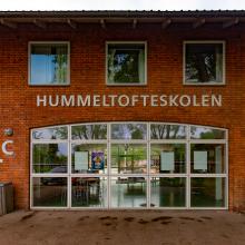 Hummeltofteskolens gamle hovedindgang